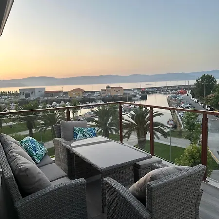 Ferienwohnung Atico Mirando O Mar Porto do Son Exterior foto