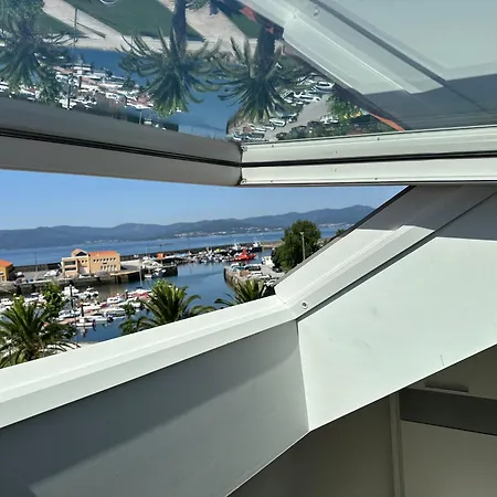 Ferienwohnung Atico Mirando O Mar Porto do Son Exterior foto