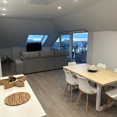 Ferienwohnung Atico Mirando O Mar Porto do Son Exterior foto